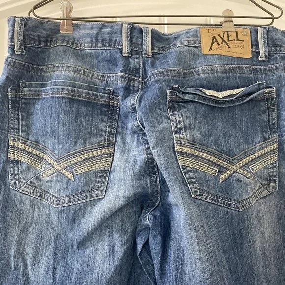 Axel Jeans Tk Axel Treadwell Jeans Mens 38x3 Relaxed Straight